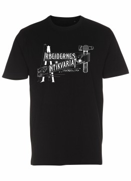 Arbeidernes Antikvariat t-skjorte (svart)