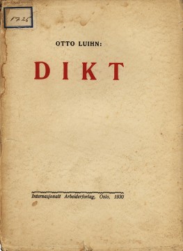 Otto Luihn: Dikt 