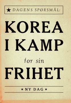Just Lippe: Korea i kamp for sin frihet