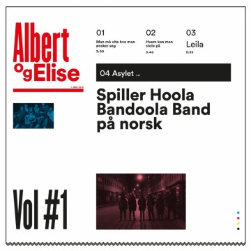 Albert og Elise: Spiller Hoola Bandoola Band på norsk Vol #1 (CD)