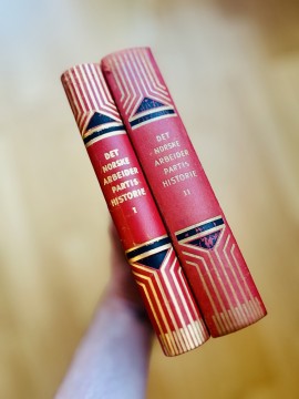 Halvdan Koht (red): Det Norske Arbeiderpartis historie - Bind I-II