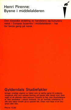 Henri Pirenne: Byene i middelalderen